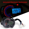 Motorcycle Electronic Tachometer Universal Digital Meter Modified Motorcycle Speedometer