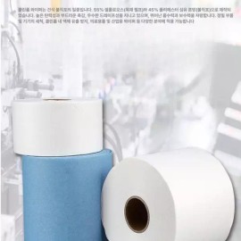 C. Blue Plane 종이 정전기 대형 기름 클린룸 와이퍼 롤타입 산업용 [D. 블루 플레인 25x35c 500매] Paper Electrostatic Large Oil Cleanroom Wiper Roll Type Industrial [D. Blue Plain 25x35cm 500 sheets]