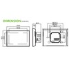 3A 95~240V Water Heating Energy Saving Smart Thermostat with Touchscreen