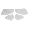Car Door Speaker Cover Stainless Steel Speaker Grille Trim Replacement