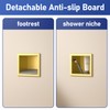 Shower Niche, Wall Shower Stool Niche for Bathroom