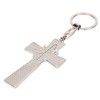 Cross Keychain Peace Bird Vibrant Colors Strong Alloy Skin Friendly
