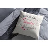 WarmherzIch Cushion Cover with Filling 45 cm Cotton Cushion Cover