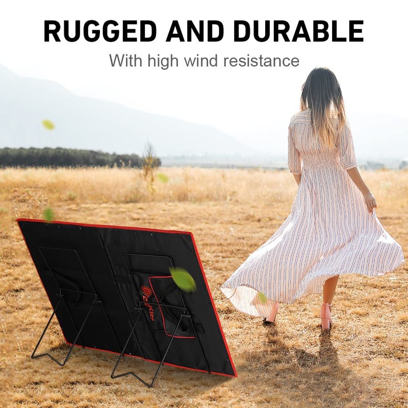 DOKIO Adjustable Tilt Solar Panel Bracket – Portable Stainless Steel