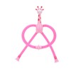 4Pcs Giraffe Tube Toy Telescopic Suction Cup Tube Giraffe Toy