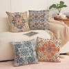 FLORICA Boho Throw Pillow Covers 18x18 inch Set of 4,