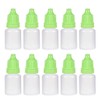 uxcell Plastic Dropper Bottles, 5ml/0.17 oz Empty Squeezable Dropper Bottle