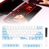 73PCs Sublimation Keycaps PBT Mechanical Keyboard Accessory PC Parts with