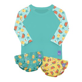 Bambino Mio, Schwimm Set, Schwimmshirt und Schwimmwindel Kombi