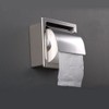 LUANT Recessed Paper Holder for Bathroom Storage, Toilet roll Holder,
