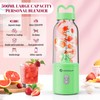 Portable 14OZ Juicer， High-Powered at 175W for Smoothies, Ice Blending,