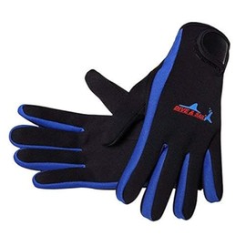 Lovache Neoprene Gloves 1.5MM Swimming Surfing Diving Sailing Wetsuit Blue
