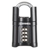 Brinks 2-1/4in (57mm) 4-Digit Resettable Combination Padlock with Shrouded Guard