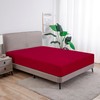 Softex Royal Fitted Sheet (Cherry Red, 160 x 200 cm)