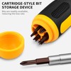 19-in-1 Ratchet Screwdriver Set, Portable Ratcheting Screwdriver Set with Magnetic