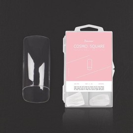 Donawa 도나와 네일팁 인조손톱 코스모스퀘어 클리어 100nail CT05-100N-C Donna Nail Tip Artificial Nails Cosmos Square Clear 100nail CT05-100N-C