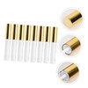 SAFIGLE 8Pcs Empty Lip Gloss Bottles Refillable Round Lip Glaze