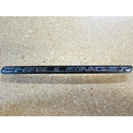 Challenger Nameplate