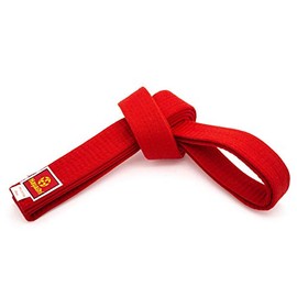 Hayashi Budo Belt Red Size 240 cm