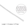 sourcing map Recoil Start Rope with Handle 4 mm Diameter