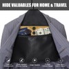 ROLOWAY Hanger Diversion Safe with Small Fireproof Bag - Hidden