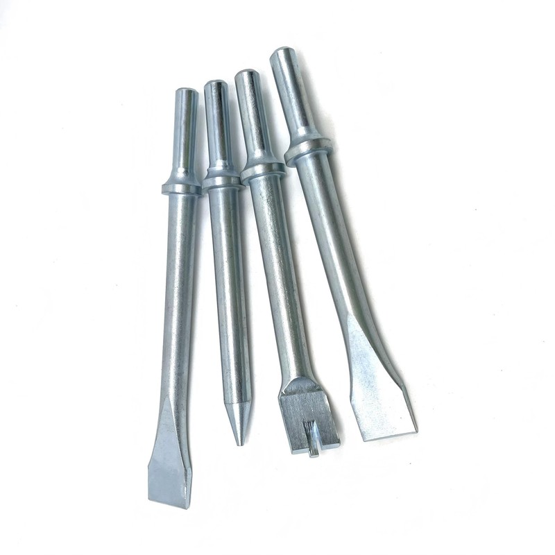 DYNAMIC POWER Heavy-Duty 4-Piece Air Hammer Chisel Set – Demolition