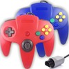 Tevodo N64 Controller, Upgraded Joystick Classic Wired Controller Compatible with