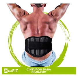 Maxfit Cinturón Para Pesas Faja Levantamiento Gym Pro Maxfit Betl4