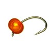 Creative Angler Hot Glue Egg Fly Fishing Flies for Fly Fishing Size 8-1 Dozen (Orange)