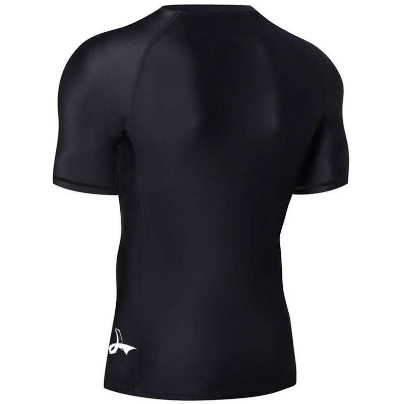 LAFROI Men's Short Sleeve UPF 50+ Baselayer Skins Compression Rash