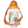 450ml Children's Reusable Water Bottle with Flip Straw - Lemur