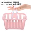 KOMBIUDA 3pcs Small Storage Baskets with Handles Versatile Organizers for