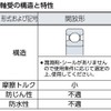 CCTY 標準ベアリング ベストバリュー (開放タイプ) 6000 深溝玉軸受