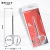 NIVICO Fine point Cuticle Scissor 10cm - Mirror Finish Multi-Purpose
