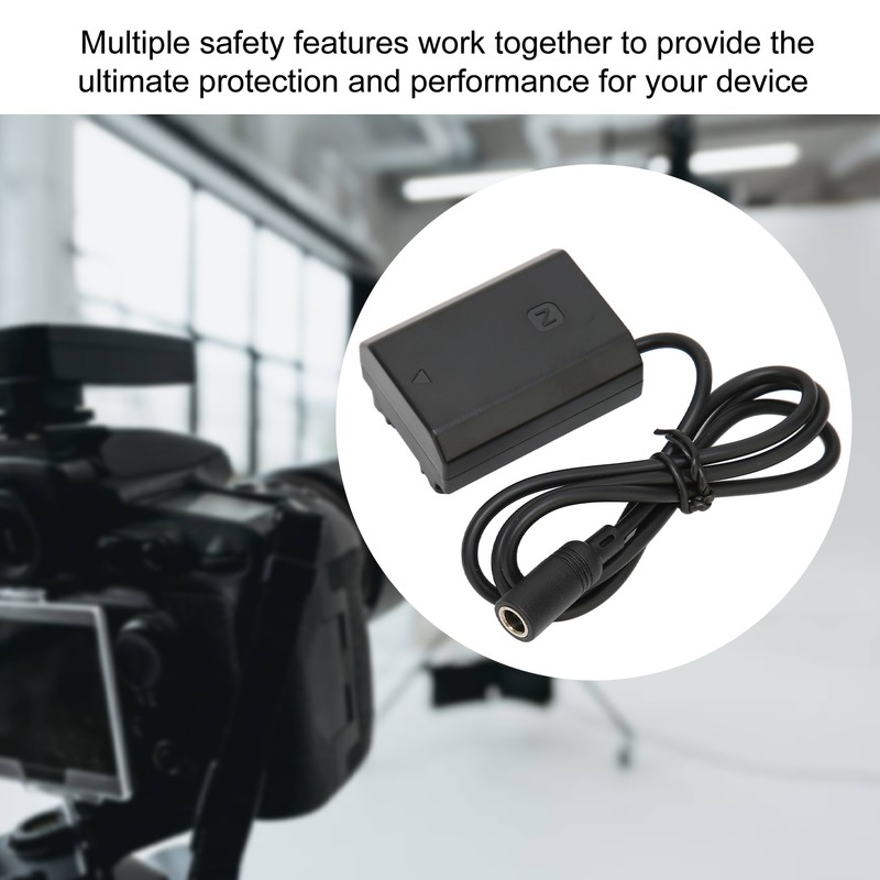 FZ100 Dummy Battery DC Coupler Power Adapter Compatible for A7c