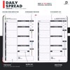 KRONO Planner Premium - Best Undated Daily 2023 Planner to