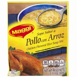Maggi Chicken Flavored Rice Soup Mix, 2.11 Ounce -- 12 per case.