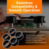 SplashNColor Pulley Wheel Replacement Compatible with Glowforge Laser Carriage Belt