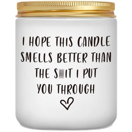 Scented Candles - I'm Sorry Gifts for Mum, Her, Him - Funny Apology, Valentine's Day, Mother's Day, Birthday Gifts for Mum, Dad, Women, Men, Grandma, Wife, Husband, Girlfriend, Boyfriend, Friends, Bff