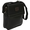 Tassia PU Leather Messenger Bag - Rear External Zipped Pocket