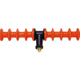 FLADEN 26cm Team Pole Roller Rest Support Head with Universal Screw Thread (Comes in assorted colours) - For Carp and Coarse Fishing Accessory Set Ups