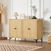 Rattan Cabinet, Buffet Cabinet with Storage