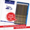 Faber-Castell Graphite Pencils Drawing Set: 12 Art Pencils for Sketching