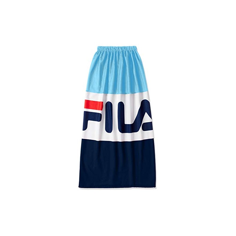 Fila 429800 Men's Color Block Wrap Towel, BL