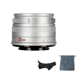 7artisans 35 mm F1.4 Mark II APS-C Lens with Manual Focus and Large Aperture Compatible with Sony E Mount Mirrorless Cameras A6500 A6300 A6100 A6000 A5100 A5000 A9 NEX 3 NEX 3N NEX 5 NEX 5T