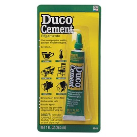 1 Fl Oz Duco Cement Multi-Purpose Glue China Glass Plastic Wood Metal Jewelry Repair and Craft Adhesive Glue