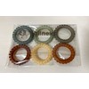 tallnext 6pcs Hair Ties Hair Ties Non-marking Hair Bands