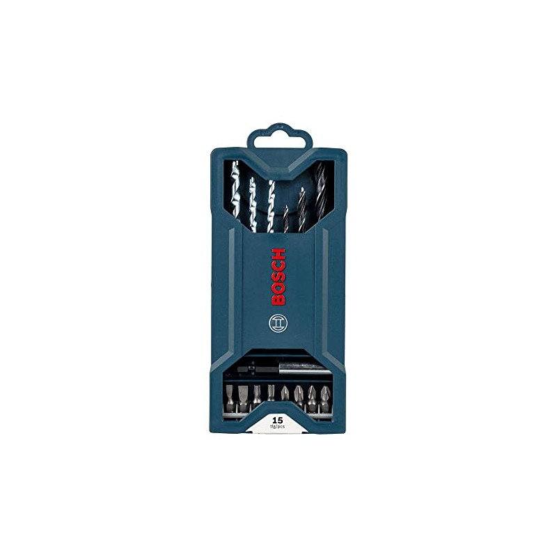 BOSCH Set Accesorios Mini-X-Line Brocas y Puntas | 15pz.
