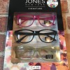 JONES NEW YORK 3-PACK +1.50 Reading Glasses Readers BLACK PINKLIME