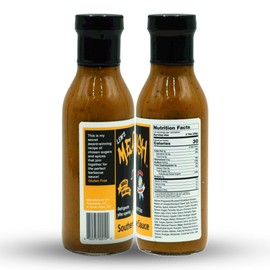 Lem’s Meat Varnish Gold Mustard BBQ Sauce – Gluten Free, Award Winning Barbecue Sauce for Ribs, Chicken, Pork and More. Perfect for Grilling and Smoking - 15 oz Bottle (Mustard 2 Pack)